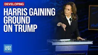Harris Gaining Ground on Trump, TV Network Polls Show | Dawn News English