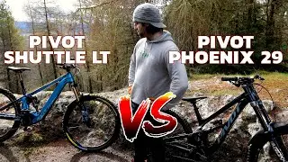 Premium E-Bike vs Premium Downhill Bike