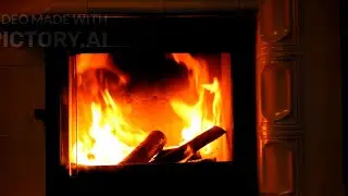 Soothing Burning Fireplace Sounds 🔥 Calm Fire Ambience for Meditation, Focus & Better Sleep