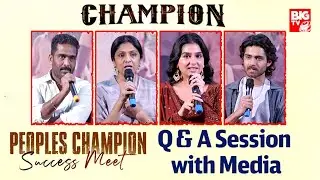 Media Interaction with Champion Team | Roshan Meka | Swapna Dutt | Anaswara Rajan || BIG TV ET