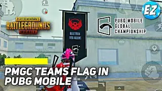 PMGC Teams Flag in Pubg Mobile 🔥 Ft. NvXQF, 4AM, BTR, RRQ