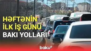 Hansı k&uuml;&ccedil;ə və prospektlərdə sıxlıq var? - NİİM-dən a&ccedil;ıqlama