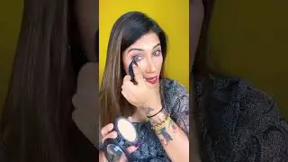 How to use compact powder after makeup || Part- 2 || #comactpowder #makeup #shorts #ytshorts