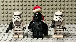Darth Vader attacks the North Pole! 