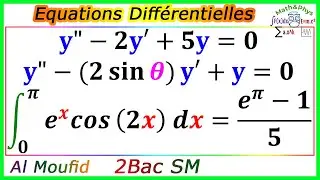 Équations Différentielles - Fonction Primitive - 2 Bac SM - [Exercice 1]