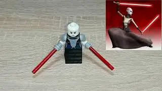 Лего кастомна Асажж Вентресс (lego custom Asajj Ventress)
