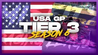 F1 2021 United States GP! Tier 3 Race Replay! - F1 League Racing!