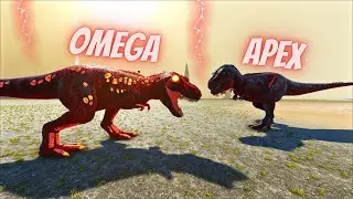 OMEGA T-REX против APEX T-REX с SHINCHAN | ARK PRIMAL FEAR | ГЛАВА 18