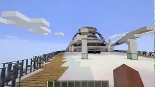 Карта для Minecraft MS Poseidon &mdash; огромный лайнер 1.12.x