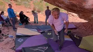 Sean Yoon - Monkey Bar Direct Right - Red Rock Bouldering (Kraft)