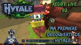 Rediff live Twitch : ma première découverte de Hytale. ep 02 #gaming  #vtuber 💯‼‼