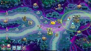 Kingdom Rush Alliance: Stage 12 Heroic Veteran Difficulty