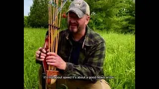 Stickbow arrow flight