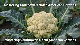 How To Grow Cauliflower At Home In North America | Planting to Harvest