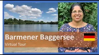 Barmener lake/Baggersee/Beautiful artificial Lake in Germany/Sightseeing in Germany