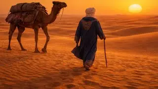 لحن بدوي على إيقاع الصحراء | عود الصحراء – موسيقى تهدّئ الروح