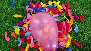 Unboxing and Popping Metallic Balloons Colorful #satisfyingasmr #asmrvideos #usa