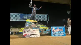 Briggs Danner | Bedford Speedway | 06/09/2023 | USAC East Coast Sprint Cars A-Main |