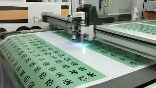 Kartech flatbed cutting machine auto feed
