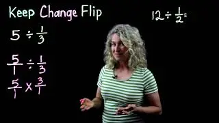 5.NF.B.7 Dividing Fractions using 