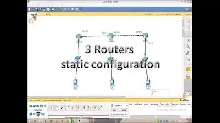 3 routers static configuration (IT pracs)