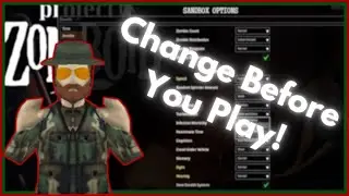 Best Settings for New Players | Project Zomboid Build 42 | PZ