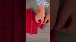 Towel robe in seconds  #towels  #second  #trick