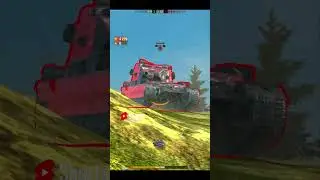 T95E6 | МАКСИМАЛЬНЫЙ ПОТ | 1vs3 | #t95e6 , #tanksblitz, #shorts #вооруженныйблиц