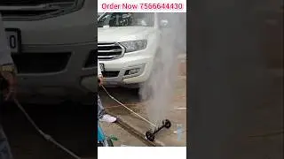 car wash undercarriage cleaner under chassis cleaner with 4 nozzle spray gun pressure washer #shots