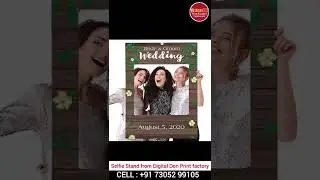 Selfie Stand | Sunpack Printing | Flute Board | Best Quality | Digital Don | Chennai | Padappai
