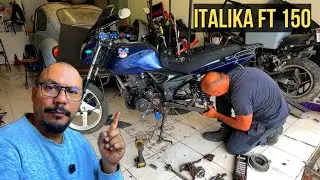 CAMBIO DE BASCULANTE MOTO ITALIKA | FT 150 C.C.