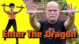 Enter the Dragon NUNCHAKU Display (4K) #brucelee #nunchaku