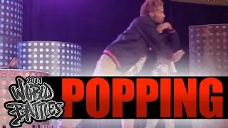 Slim Boogie - USA vs Poppin Stefano - Thailand   (Popping Top 16)