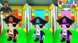 Tag With Ryan New Costumes Of Dark Seas Ryan !! Funny Android Gameplay !!