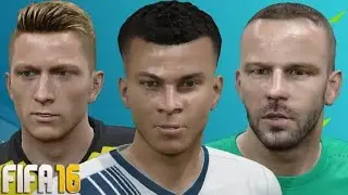 FIFA 16 Player Faces Update Ft. Reus, Alli and Handanovič! (PC MOD)