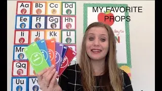 Props I use in my Classroom as an Online ESL Teacher Working for VIPKid!