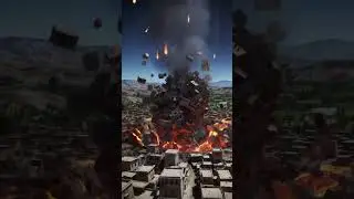 Fire rained and the city overturned, destroying the people of Luth. #naturefury