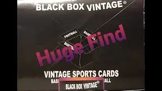 HUGE MICHAEL JORDAN FIND ! BEST VINTAGE MYSTERY BOX ! 2023 BLACK BOX VINTAGE , OLD TOPPS FLEER CARDS