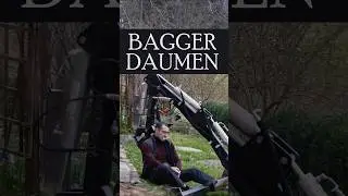 Baggerdaumen #excavator #welding #diy #metalworking #hydraulic #workshop #equipment #fabrication