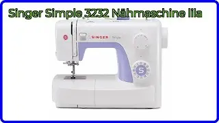 BEWERTUNG (2025): Singer Simple 3232 N&auml;hmaschine lila. WESENTLICHE Einzelheiten