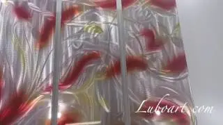 Metal art painting Original 