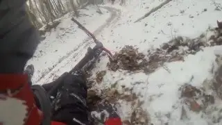 Snow Biking Fail | Raw MTB