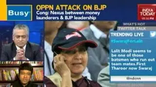 News Today At Nine: Sanjay Kaul On Sushma Swaraj's 'Favour' To Lalit Modi