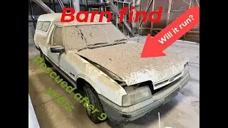 Я купил Barn Find для ежедневных поездок. Заведётся ли? Припаркован 9 лет назад. Ford XG. Панельн...