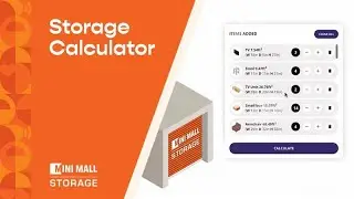 Storage Calculator | Mini Mall Storage