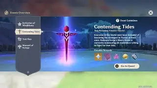 Contending Tides Event, Genshin Impact