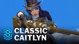 Classic Caitlyn Wild Rift Skin Spotlight