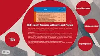CIA Review: Quality Assurance & Improvement Program-Gleim CIA Review System Part 1 Study Unit 2(3/3)