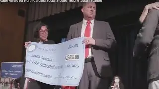 Page High School teacher gets a $25,000 reward