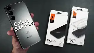 Galaxy S24 Plus SPIGEN Glass & Film Protectors - Drop & Scratch Tests